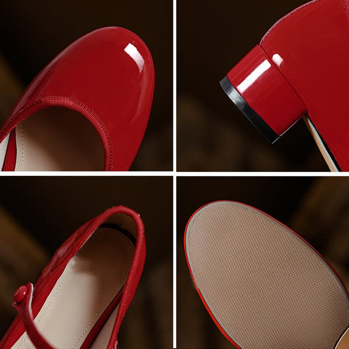 Karen Moree | Leather Mary Janes