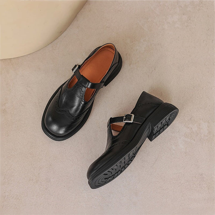 Karen Moree | Elegant Mary Janes Made Of Leather