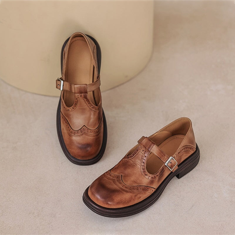 Karen Moree | Elegant Mary Janes Made Of Leather