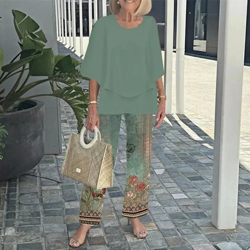 Karen Moree | Printed Lounge Set