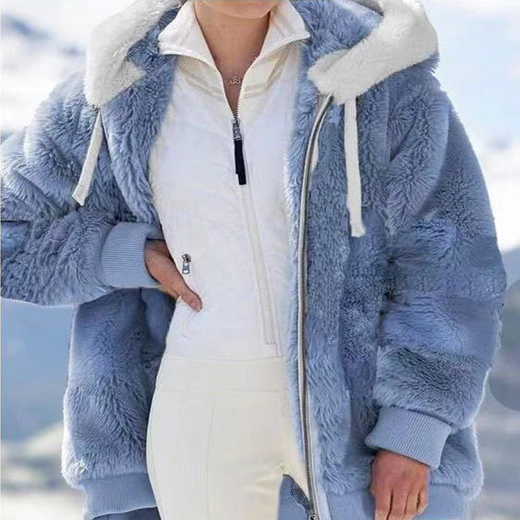Karen Moree | Winter Jacket, Hooded, Zipper Closure