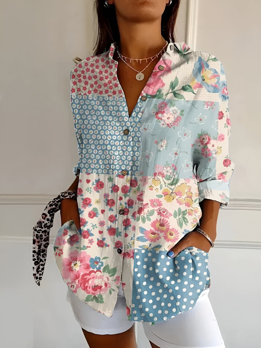 Karen Moree | Floral Comfort Blouse