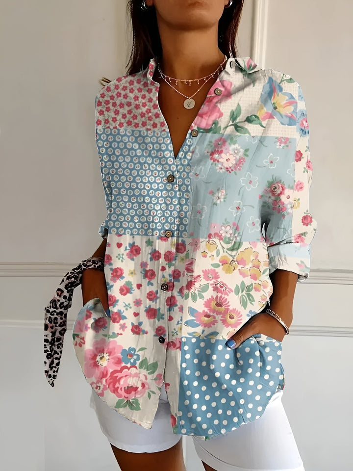 Karen Moree | Floral Comfort Blouse