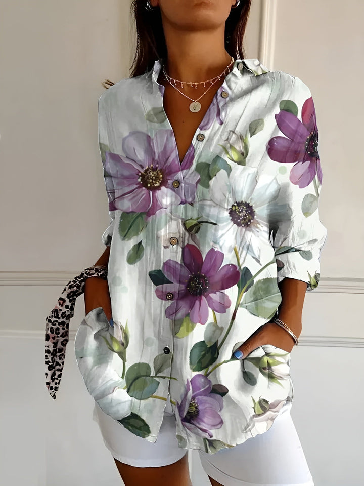Karen Moree | Floral Comfort Blouse