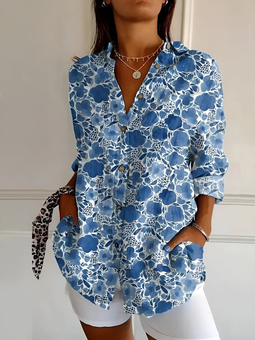 Karen Moree | Floral Comfort Blouse