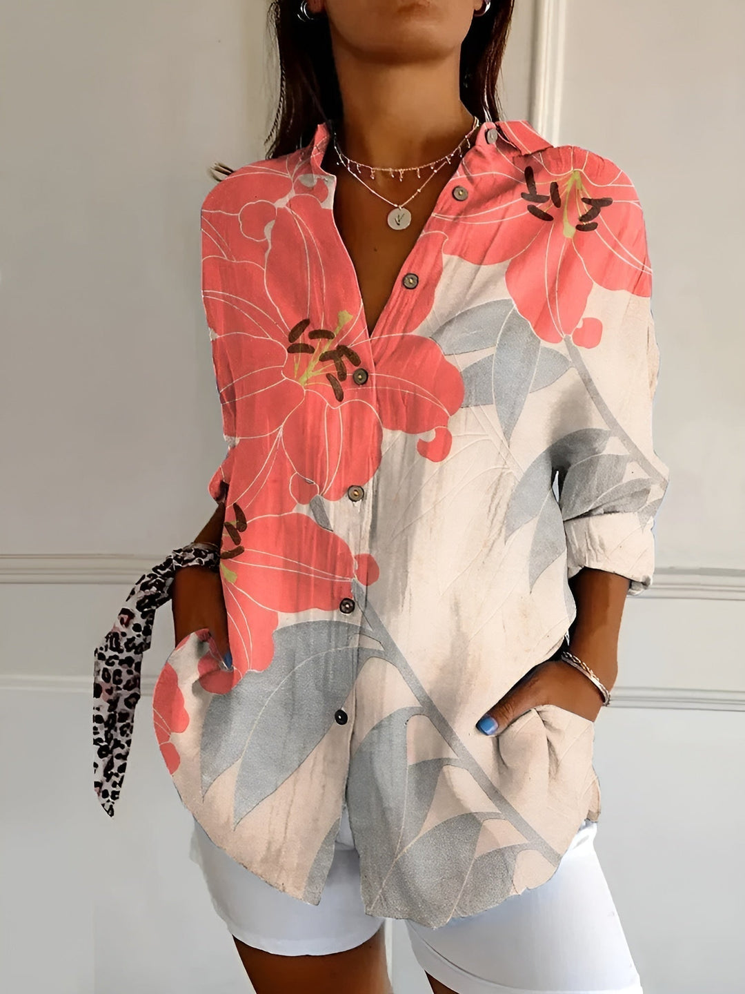 Karen Moree | Floral Comfort Blouse