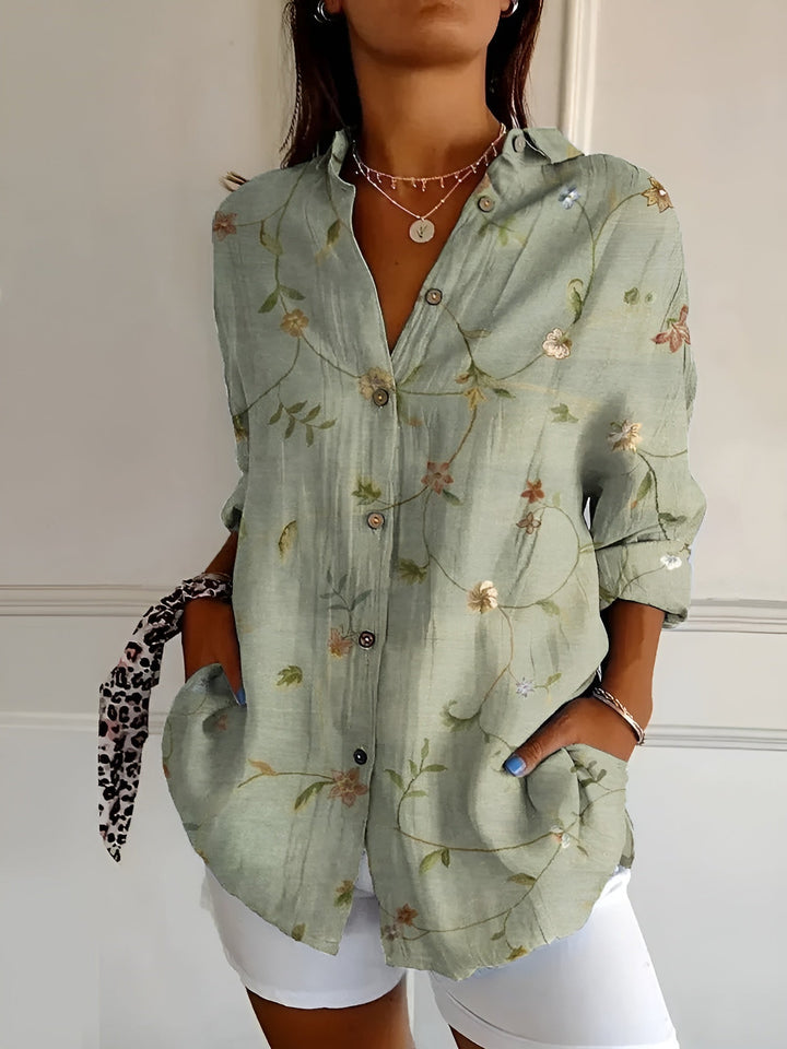 Karen Moree | Floral Comfort Blouse