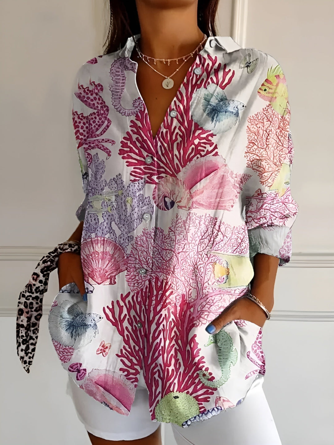 Karen Moree | Floral Comfort Blouse