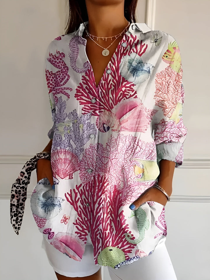 Karen Moree | Floral Comfort Blouse
