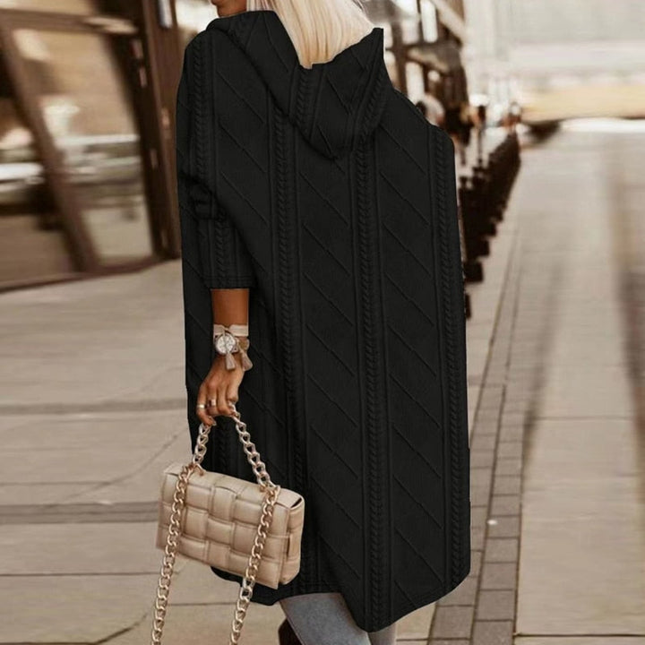 Karen Moree | Extended Length Hooded Cardigan