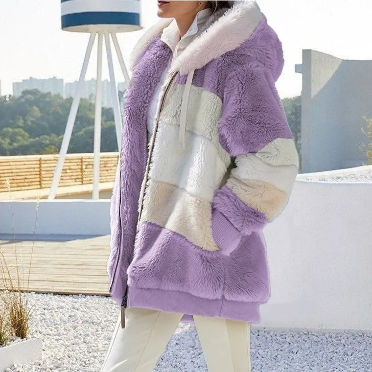 Karen Moree | Winter Jacket, Hooded, Zipper Closure