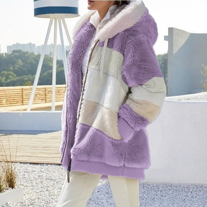Karen Moree | Winter Jacket, Hooded, Zipper Closure