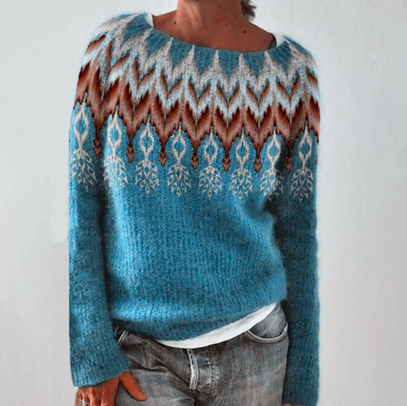 Karen Moree | Cozy Retro Sweater